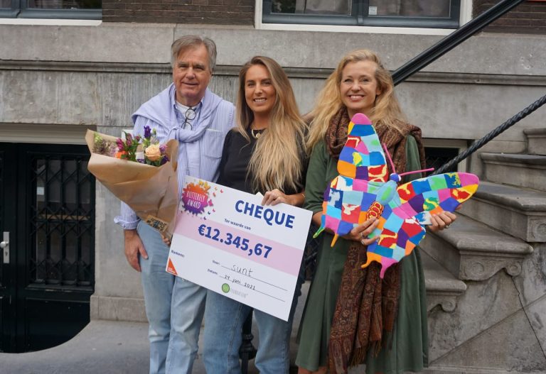 Bananenredder Laura Hoogland van SUNT Food ontvangt eerste Butterfly Award