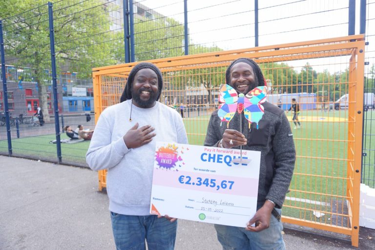 Stichting Lalibela ontvangt pay-it-forward award