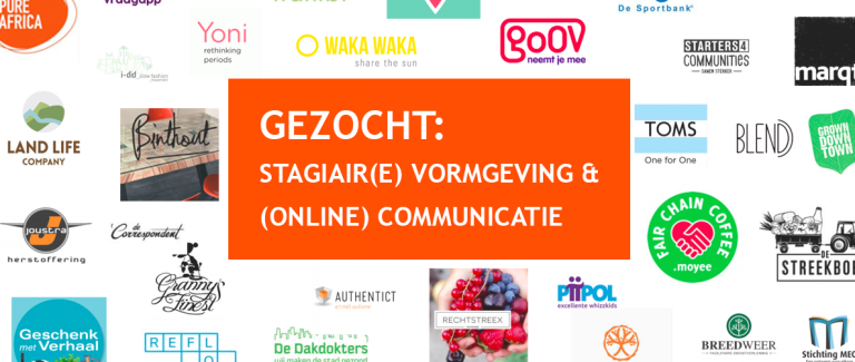 Vacature: stage communicatie