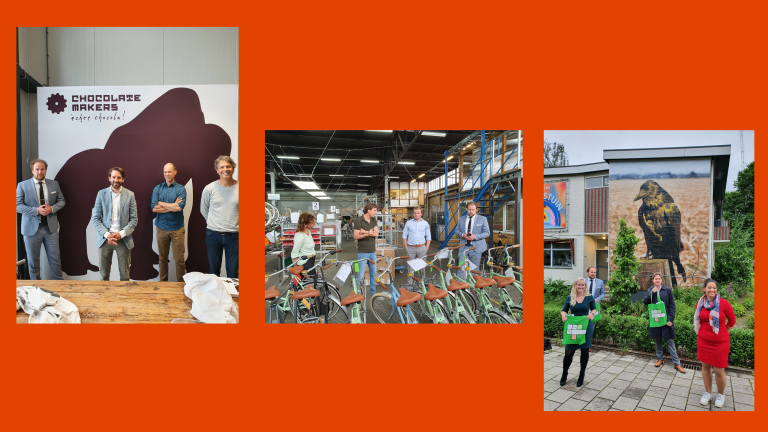 Op werkbezoek bij 3 sociale ondernemingen in Amsterdam