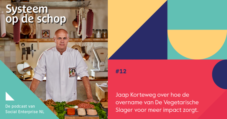 Luister nu naar Systeem op de schop met De Vegetarische Slager