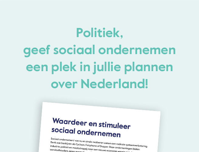 Sociaal ondernemen op de politieke agenda – verkiezingen 2023